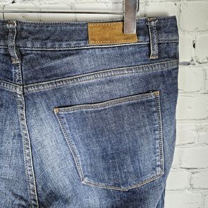 IKKS | slim fit medium wash denim button fly tall jeans